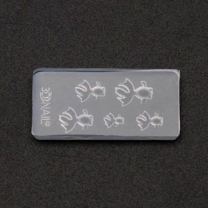 Khuôn silicon làm mô hình cá vàng 3D mini