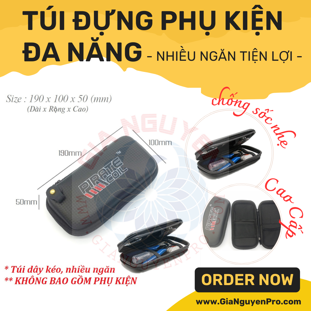 Túi Đa Năng Đựng Phụ Kiện - Tinh Dầu - Vít Nhíp - Bông GNP069