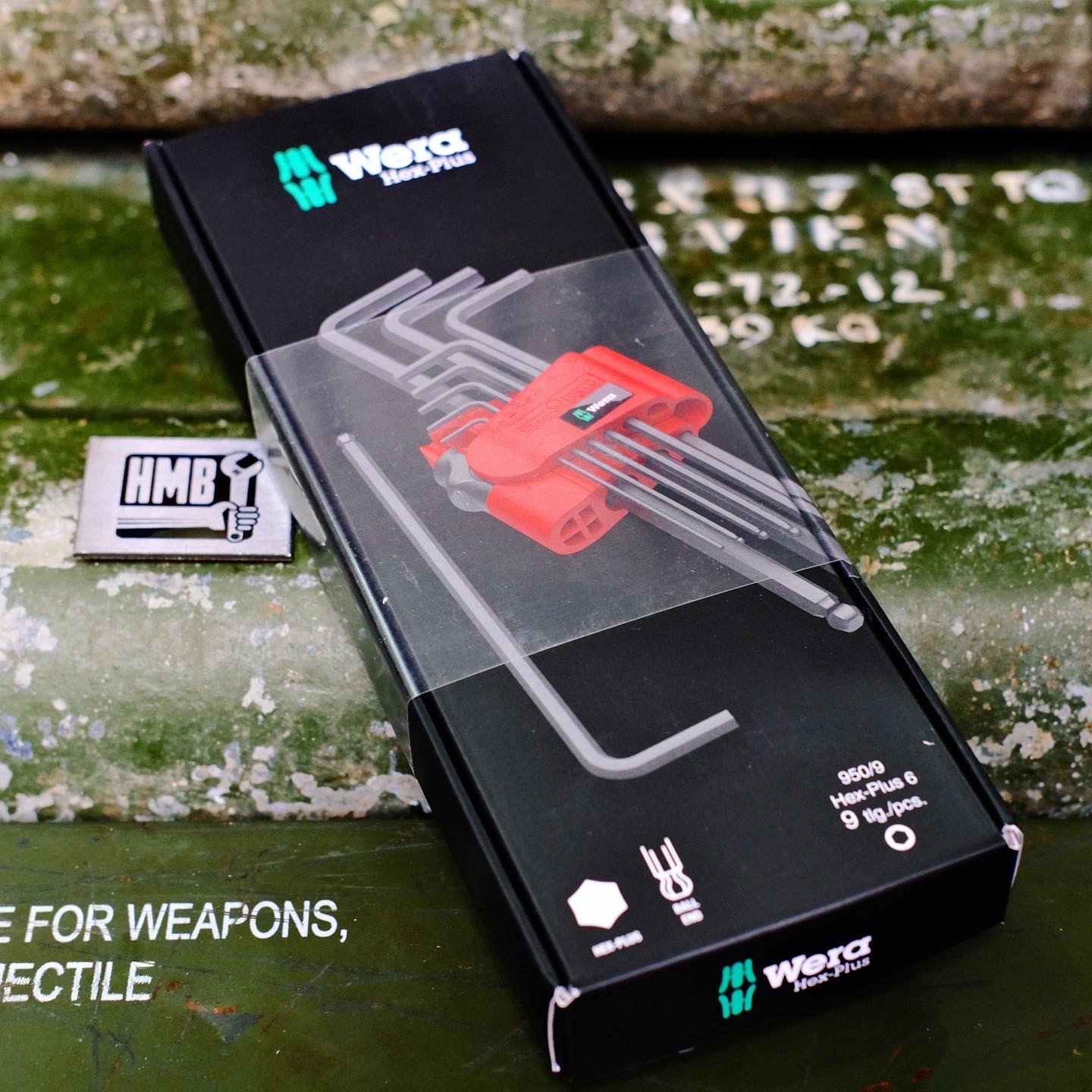 🇩🇪wera - germany🇩🇪 bộ lục giác đầu bi hệ mét wera 950/9 hex-plus 6