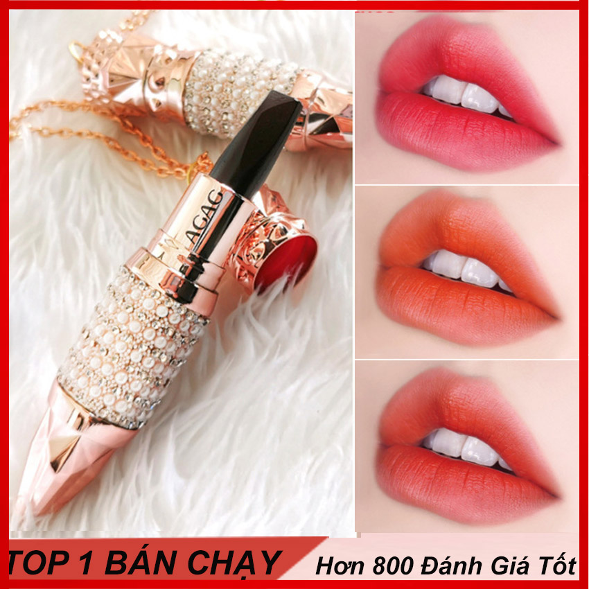 Son Kim cương 3 Màu AGG dưỡng ẩm lâu trôi - son kim cương
