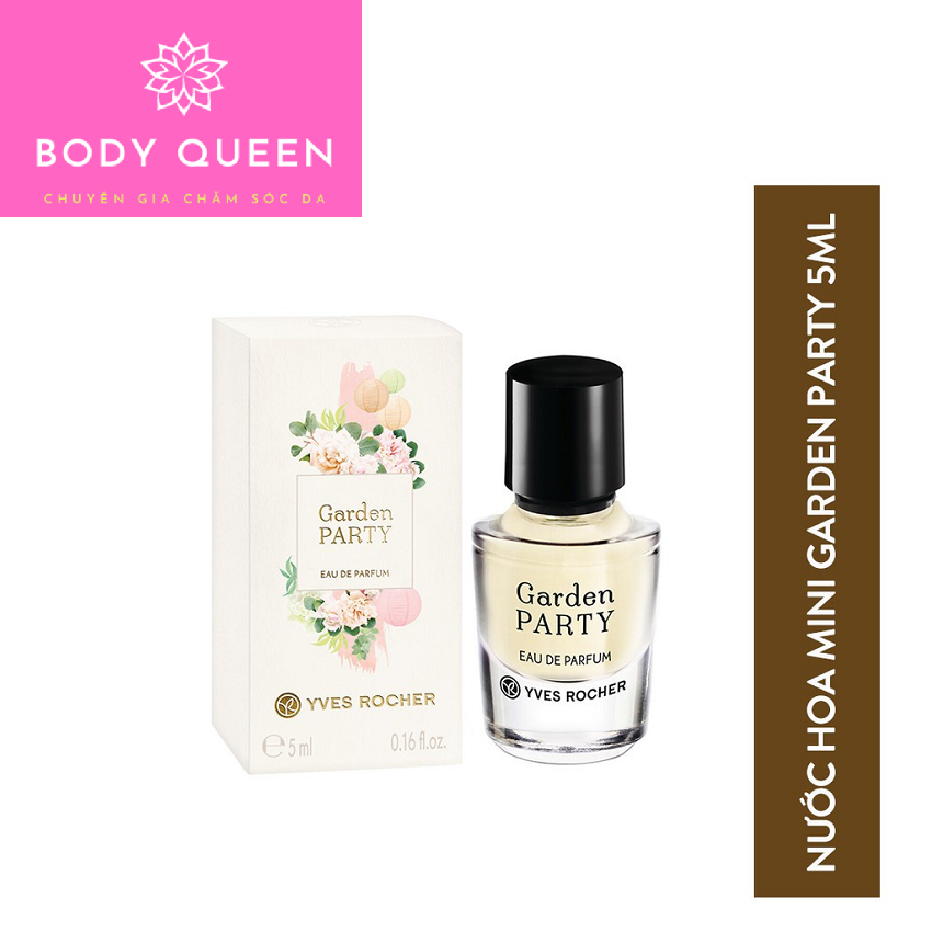 Nước Hoa thơm lâu cao cấp Pháp Yves Rocher Mini EDP Garden party 5ml