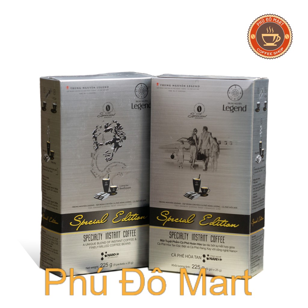 ( Freeship ) Cà Phê  Sữa Legend Special Edition - Trung Nguyên Loại Hộp 09 Gói
