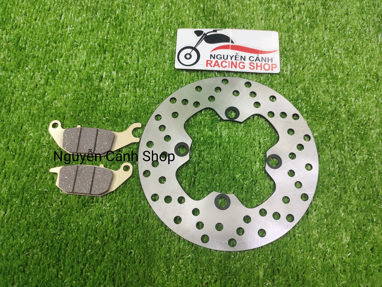  đĩa thắng sau xe exciter 135 zin-có bố-không bố 