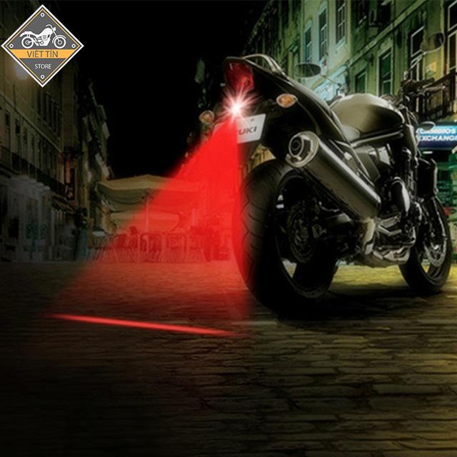 Đèn lazer đuôi xe oto xe máy chống SƯƠNG MÙ - MS11 - Kmart