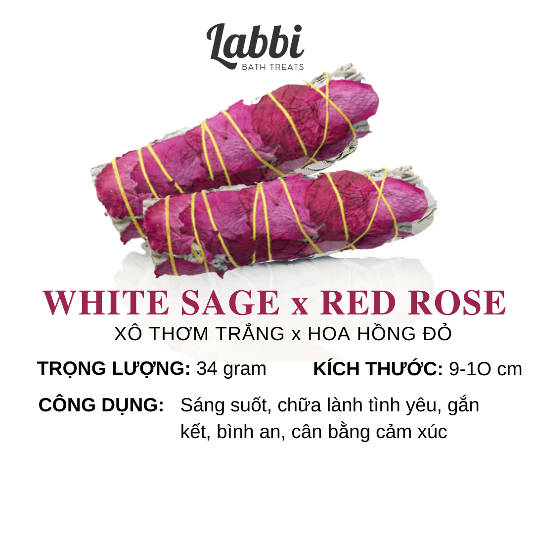 Xô Thơm Trắng và Hoa Hồng - Cân bằng cảm xúc