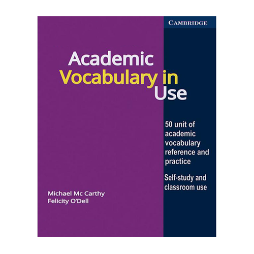 Sách Academic Vocabulary In Use