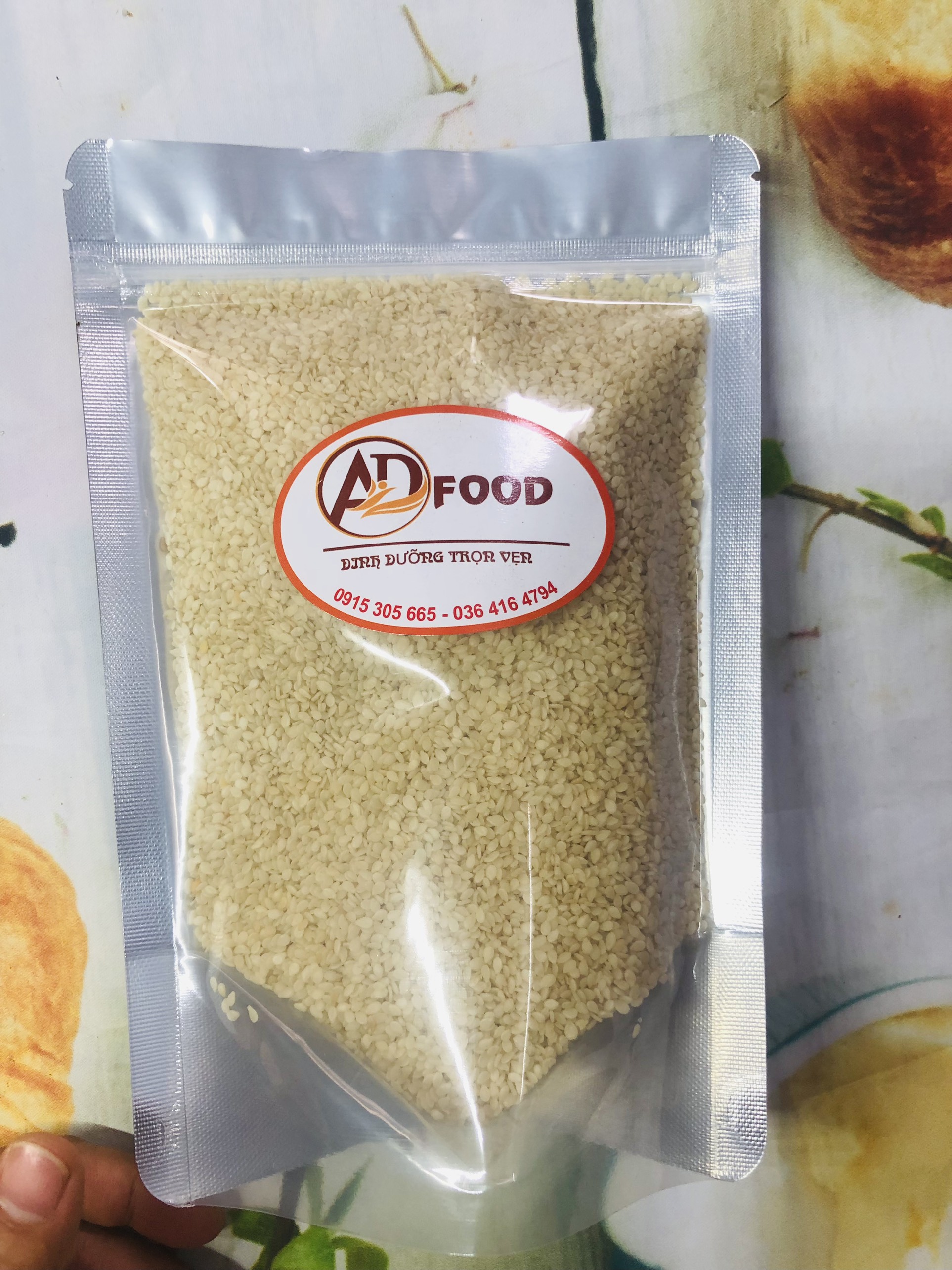 Hạt Mè ( Vừng) trắng 200g_Monhi_Food