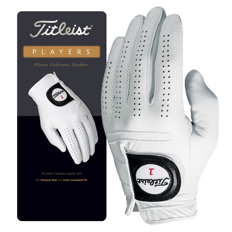 Găng tay golf nam player cao cấp màu ngọc trai | titleist