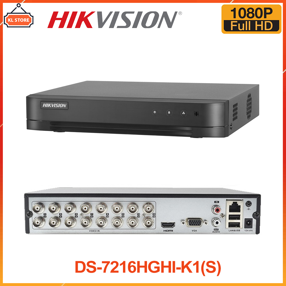 Đầu ghi hình camera 16 kênh turbo hd 3.0 hikvision ds-7216hghi-k1