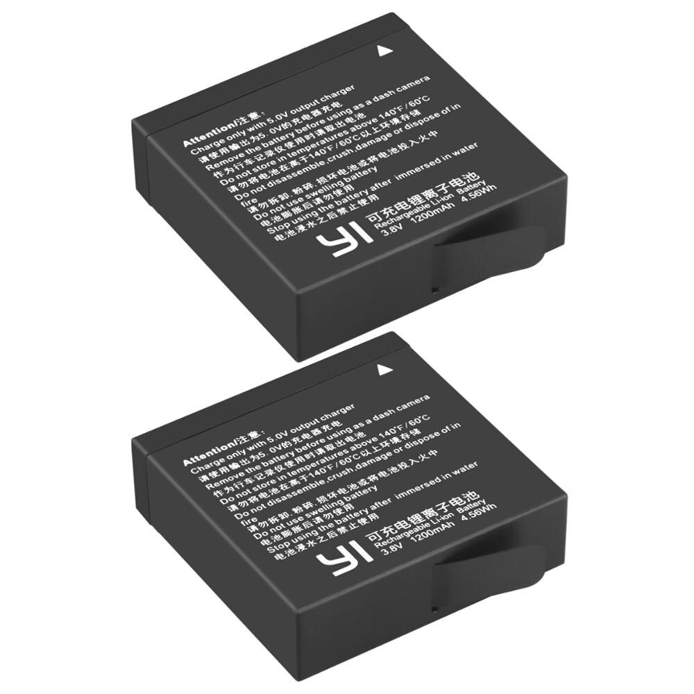 2x az16-1 az16-2 replacement battery for xiaomi yi 4k 4k+ yi lite yi 360 vr action not for discovery version