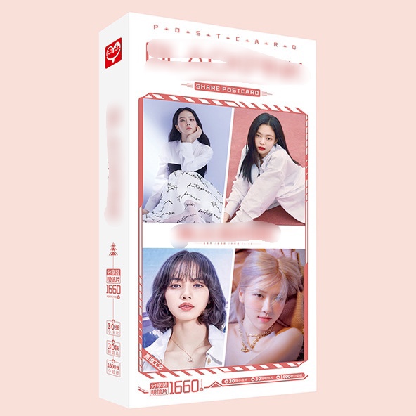 Hộp ảnh Postcard BlackPinh mẫu mới nhất