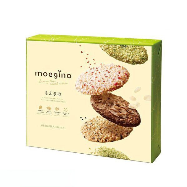 Bánh quy nướng mỏng moegino nhật bản