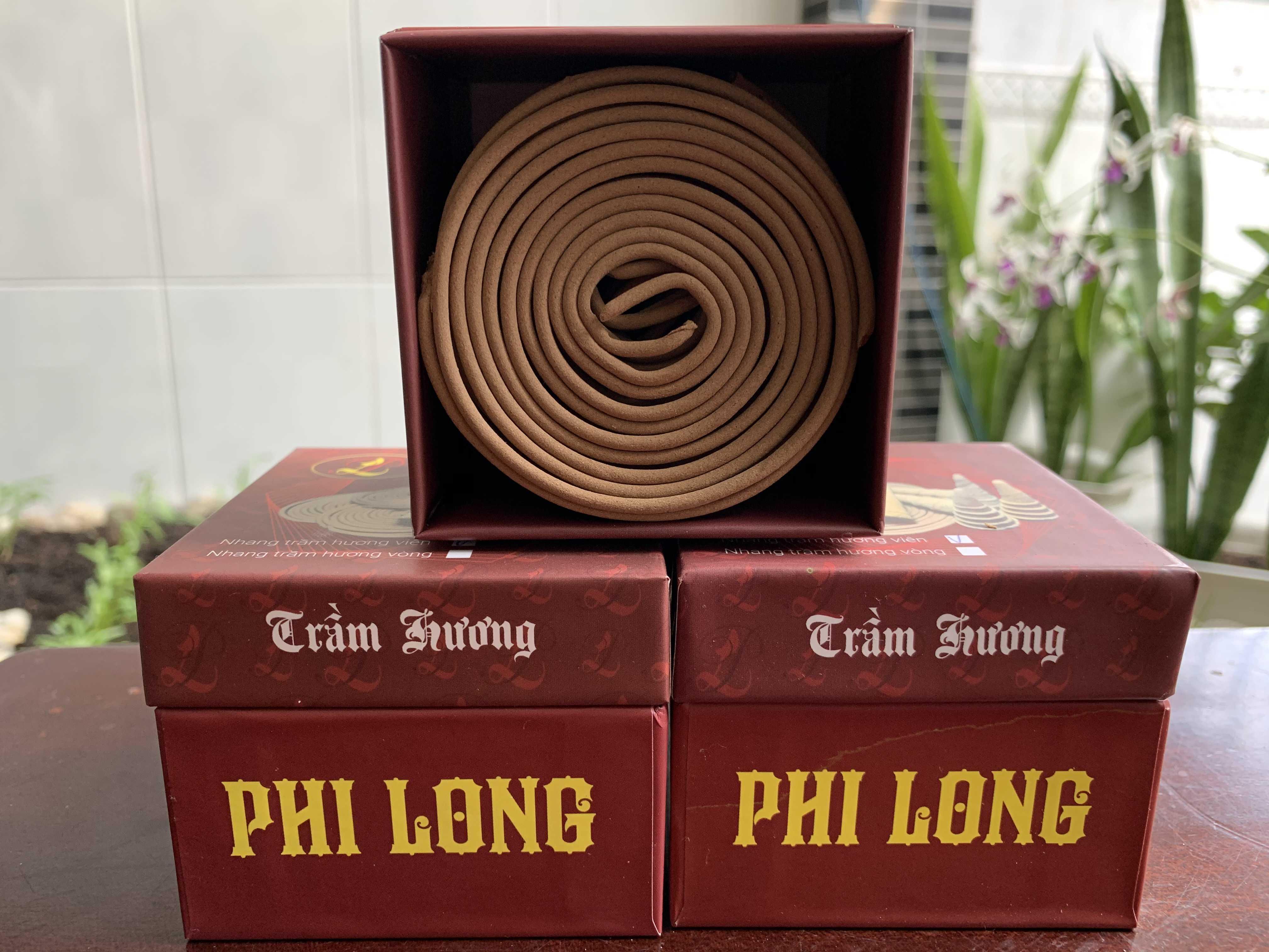 Nhang trầm hương vòng cao cấp Phi Long