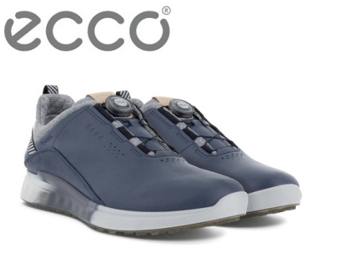 Giày thể thao ecco golf s-three bằng da 100% chống thấm nước năng động cho nam jf9z