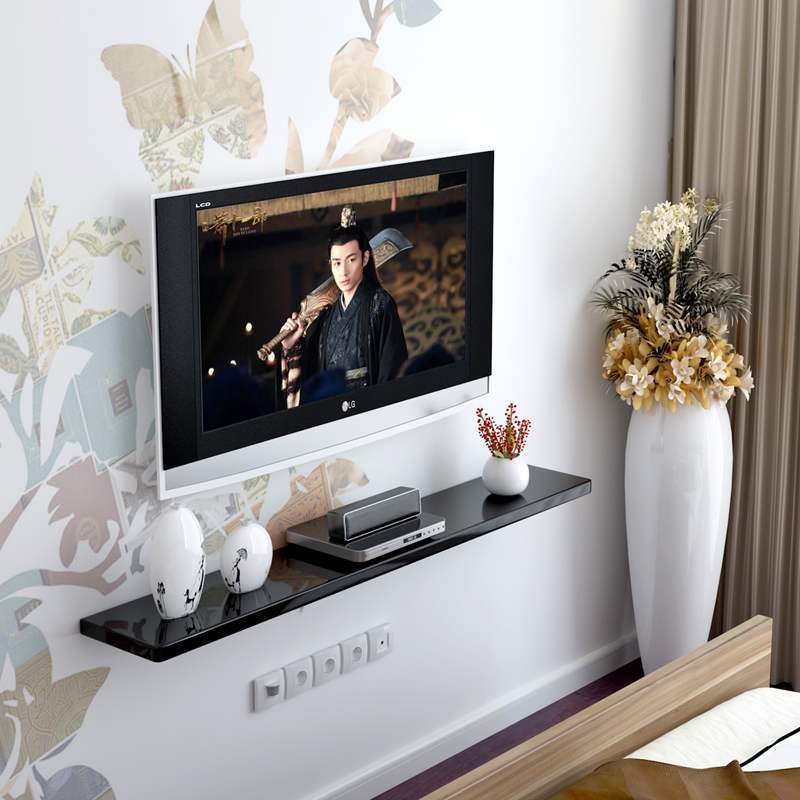 [HCM]KỆ TIVI TREO TƯỜNG GỖ DÀY CHẮC CHẮN LOẠI GỖ XANH CHỐNG ẨM CAO CẤP +TẶNG PHỤ KIỆN LẮP ĐẶT