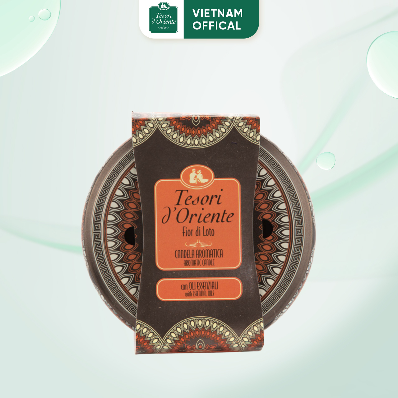 Nến thơm mini Tesori d'Oriente 110gr