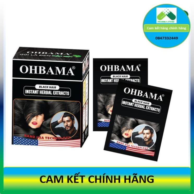 ! dầu gội nhuộm tóc gội là đen ohbama / obama !