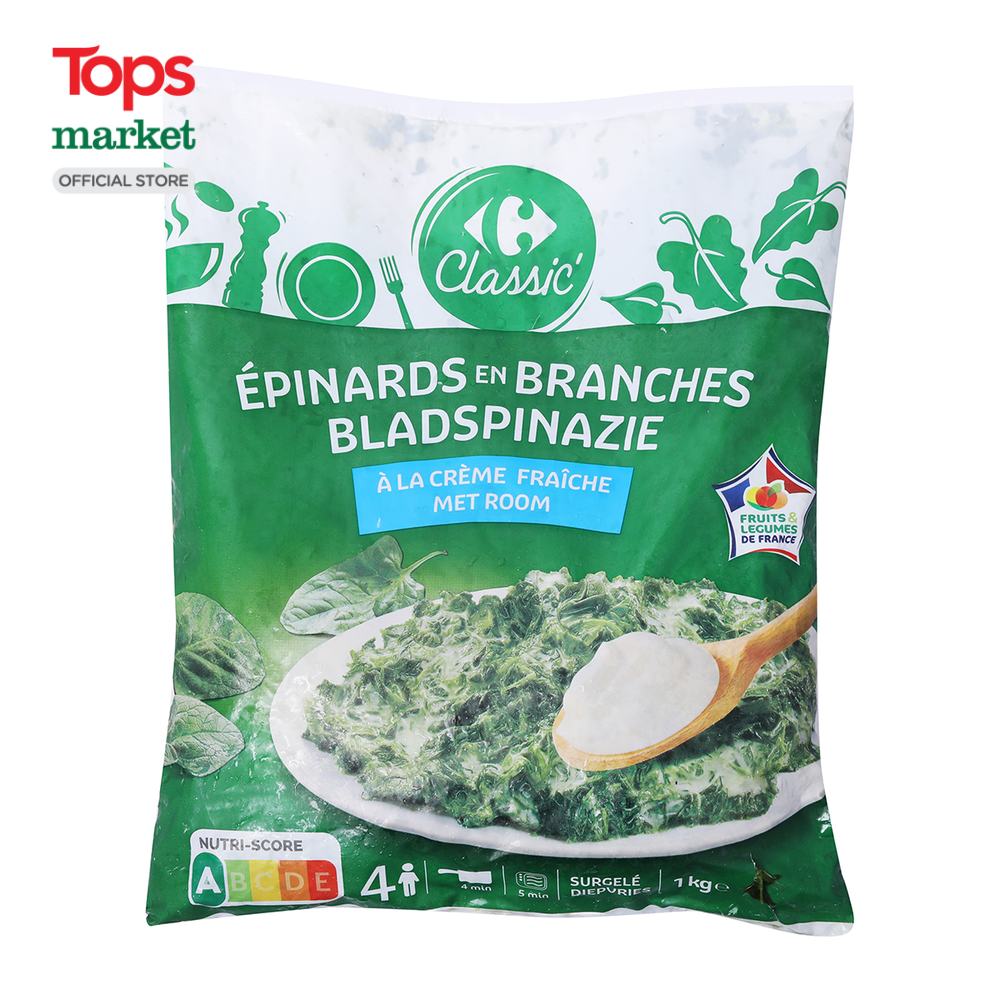 Sốt Kem Rau Chân Vịt 1Kg - Siêu Thị Tops Market