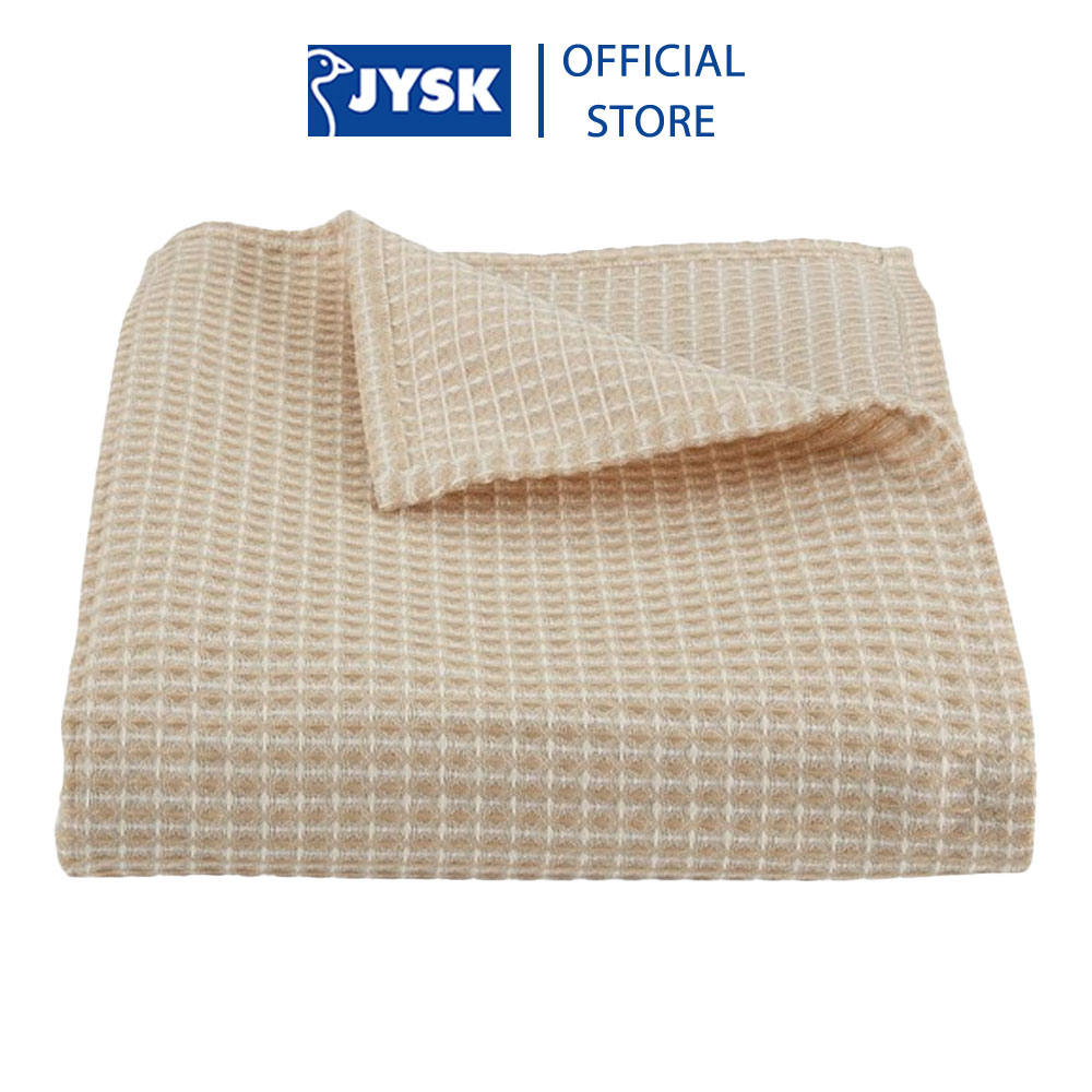 Chăn chần | JYSK Kornblomst | polyester/cotton | be | R220xD220cm