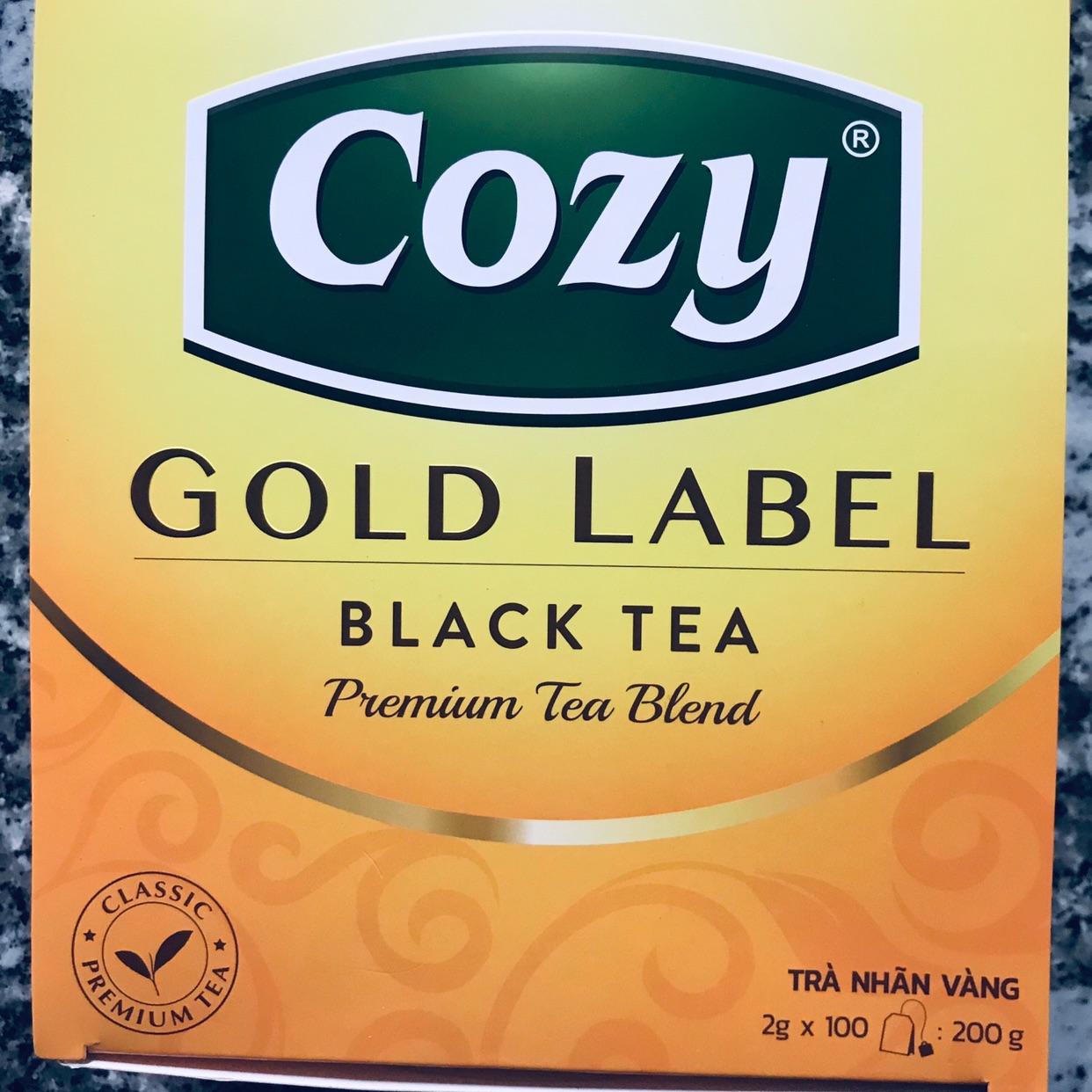 [HCM]Hộp 100 gói trà túi lọc Cozy