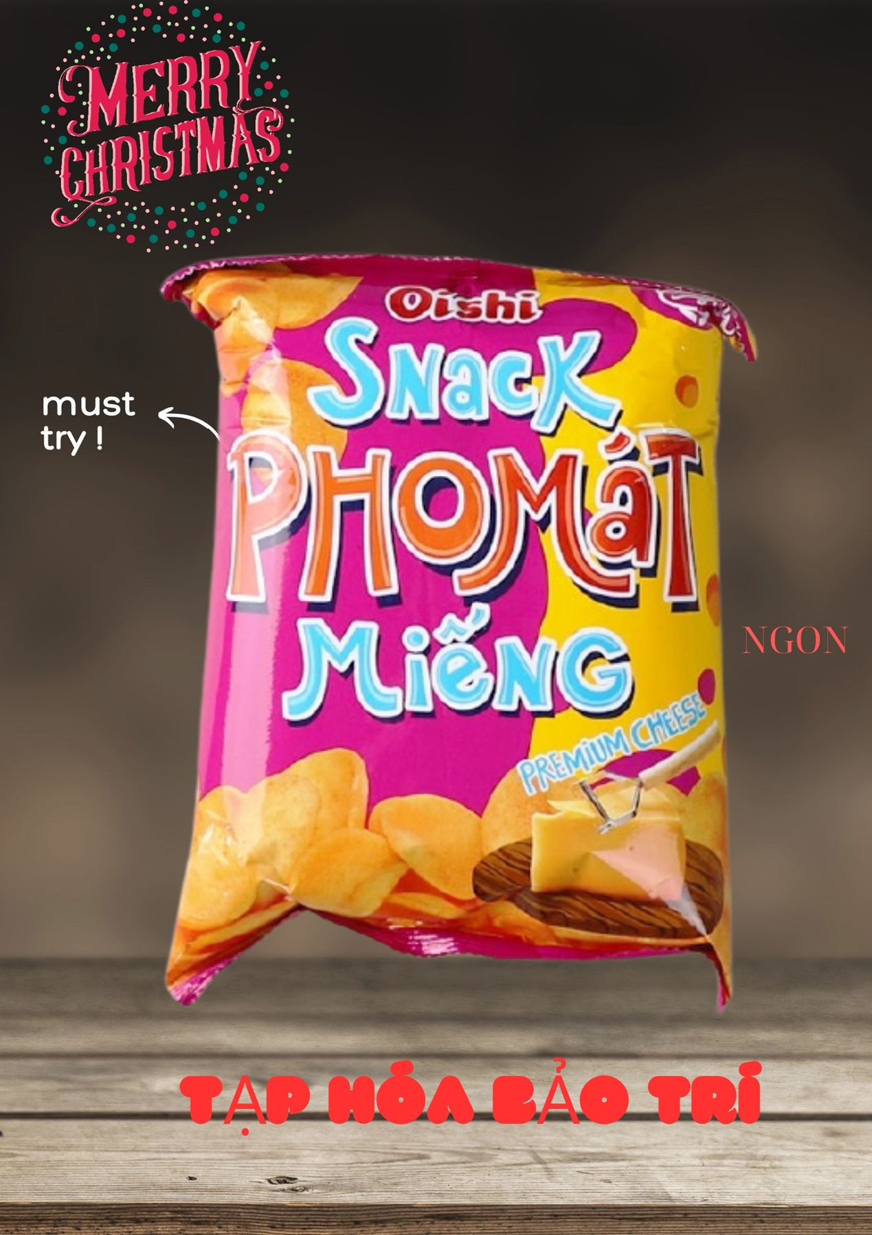 Snack Phomai Miếng Vi Phô Mai Thơm Ngon