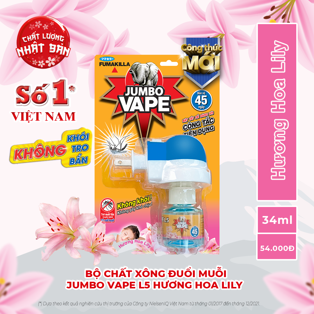 Máy xông đuổi muỗi jumbo vape