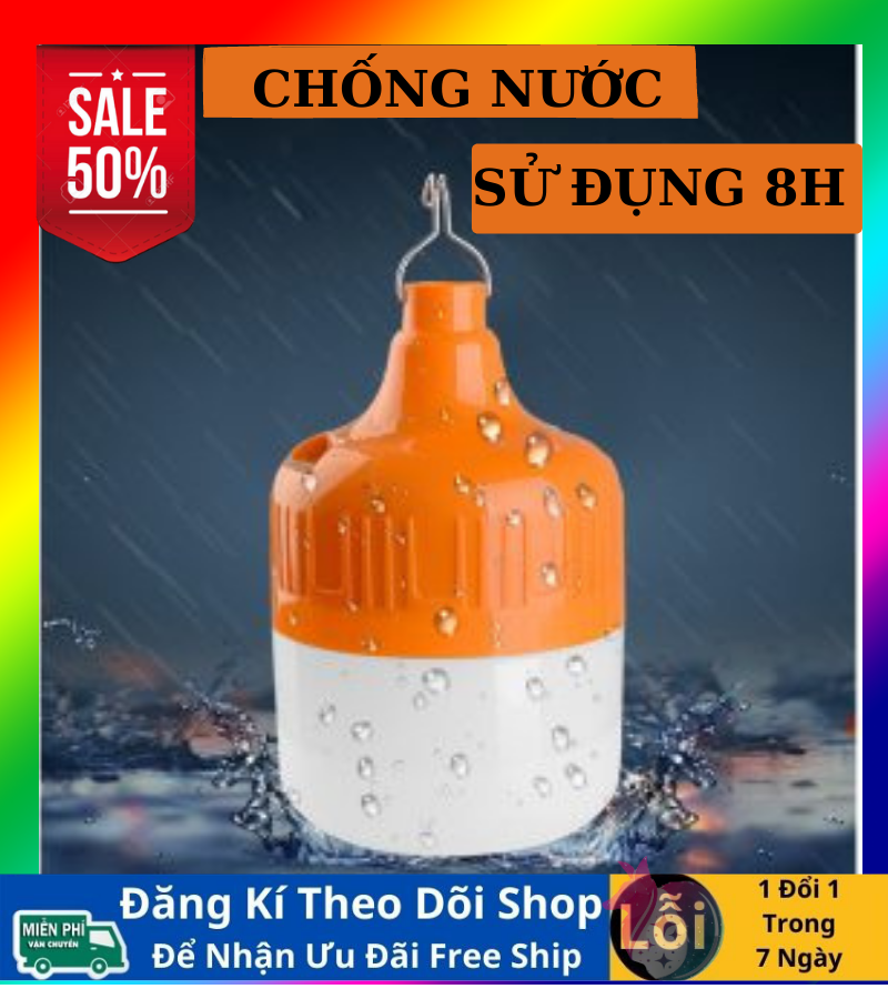 Đèn 3 siêu -siêu sáng -siêu tiết kiệm điện -siêu rẻ đèn led tích điện siêu sáng tặng cáp sạc đèn led 100w-120w,đèn dã ngoại,đèn hỗ trợ sáng cứ đeo là sáng