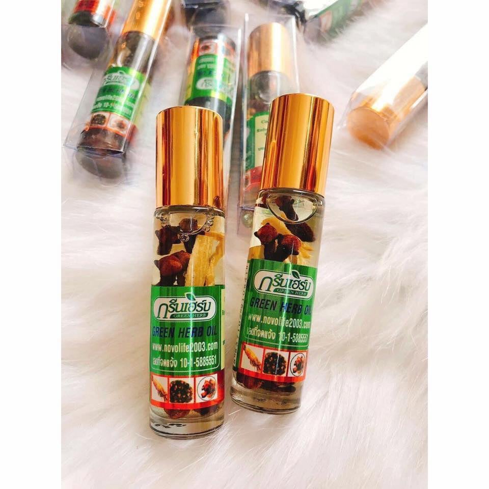 Dầu lăn thảo dược nhân sâm Thái 8ml
