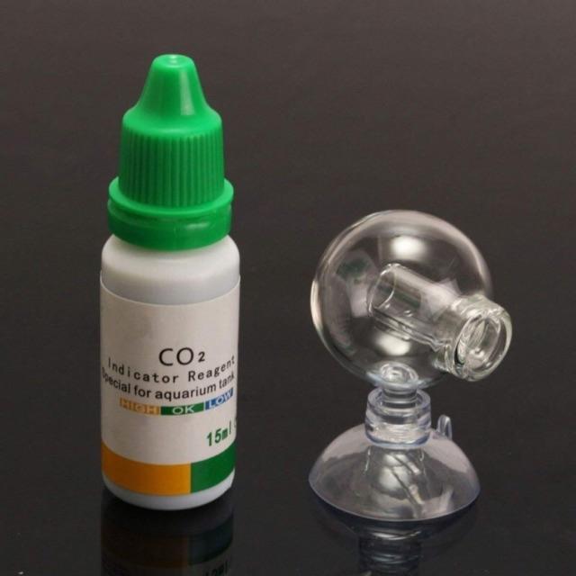 Kiểm tra nồng độ CO2 kèm cốc thuỷ tinh