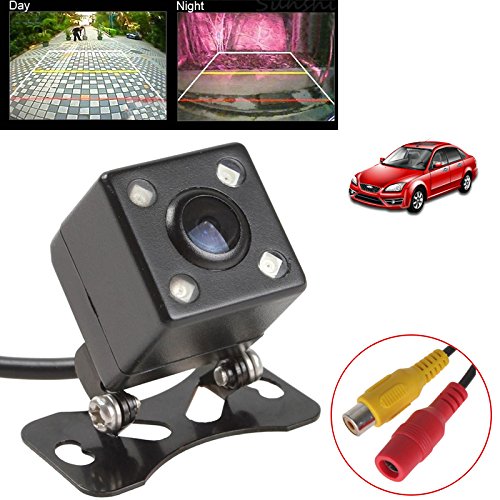 CAM LÙI cho ô tô, lap dat camera - Camera lùi 4 LED cao cấp, chống nước