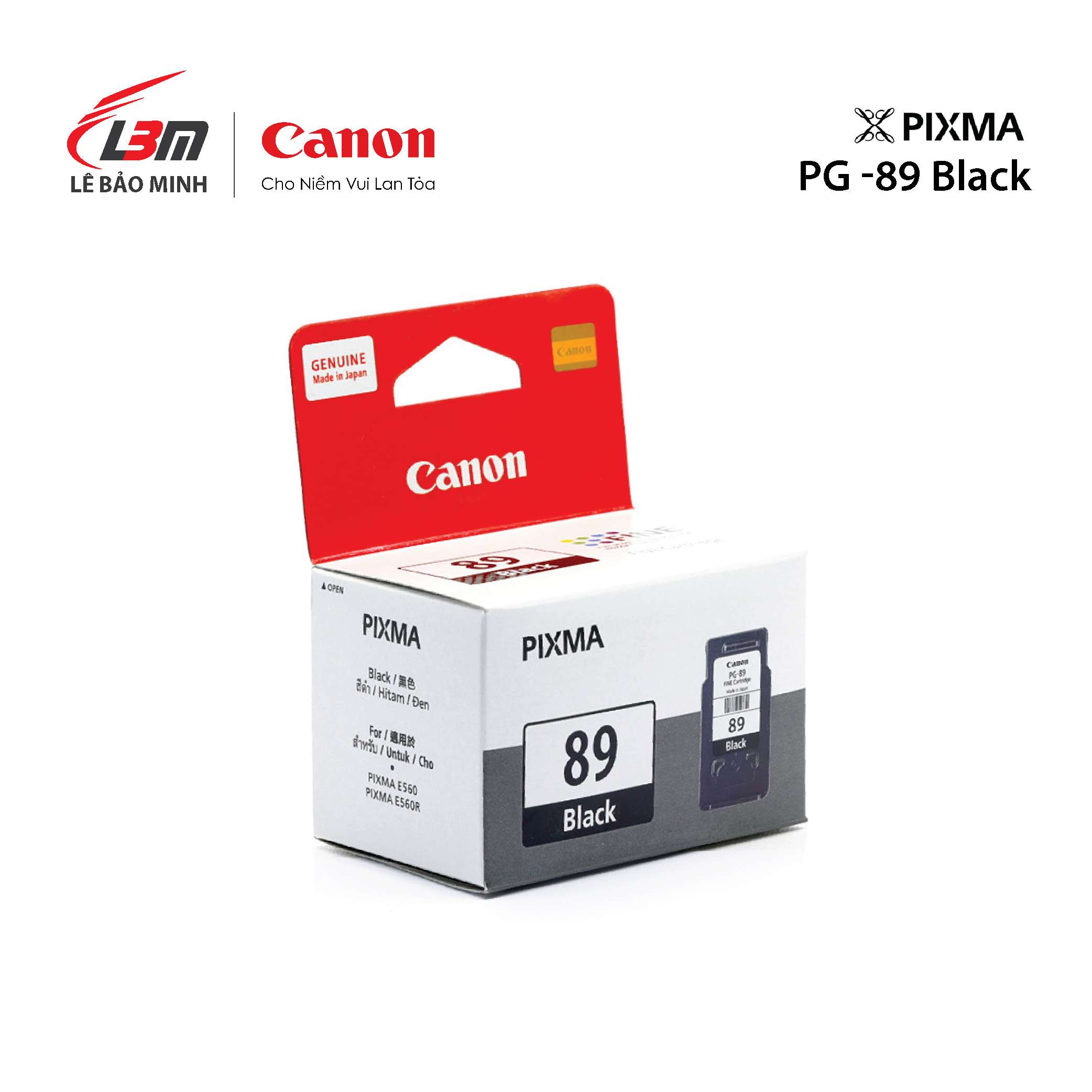 Mực in canon pg-89 và cl-99 cho máy in canon pixma e560 - hàng chính hãng