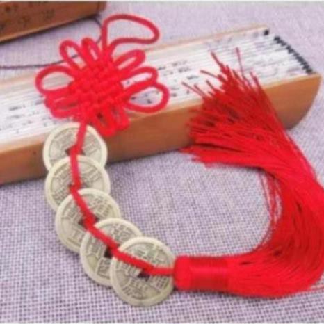 Đồng xu cổ - Combo 10 đồng - vật phẩm phong thủy - đồng xu ngũ đế