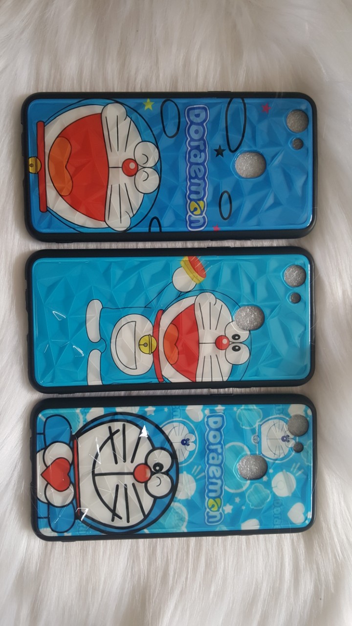 Ốp lưng 3D kim cương Doraemon Oppo F5