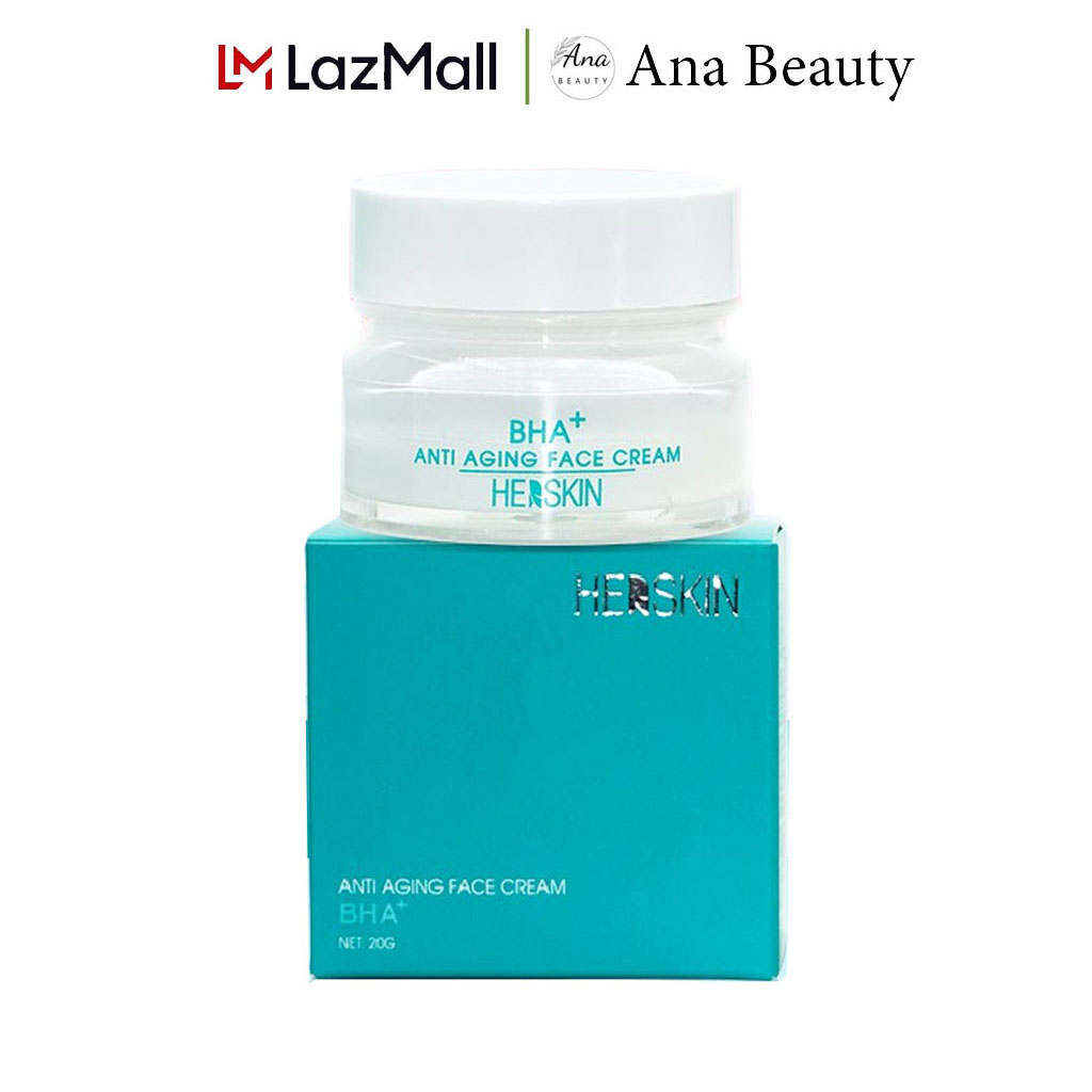 Kem face nâng cơ da, chống chảy xệ herskin bha+ antiaging face cream 20gr