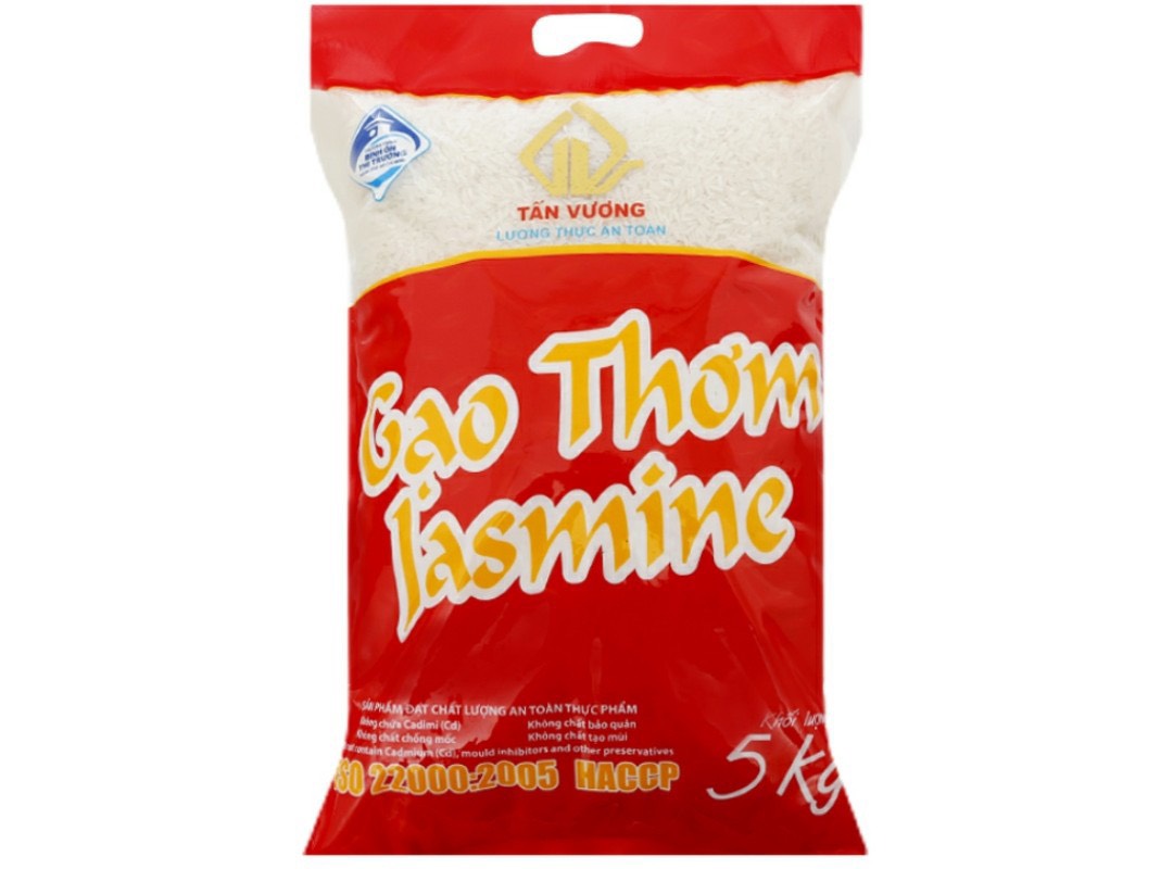 Gạo thơm Jasmine Tấn Vương