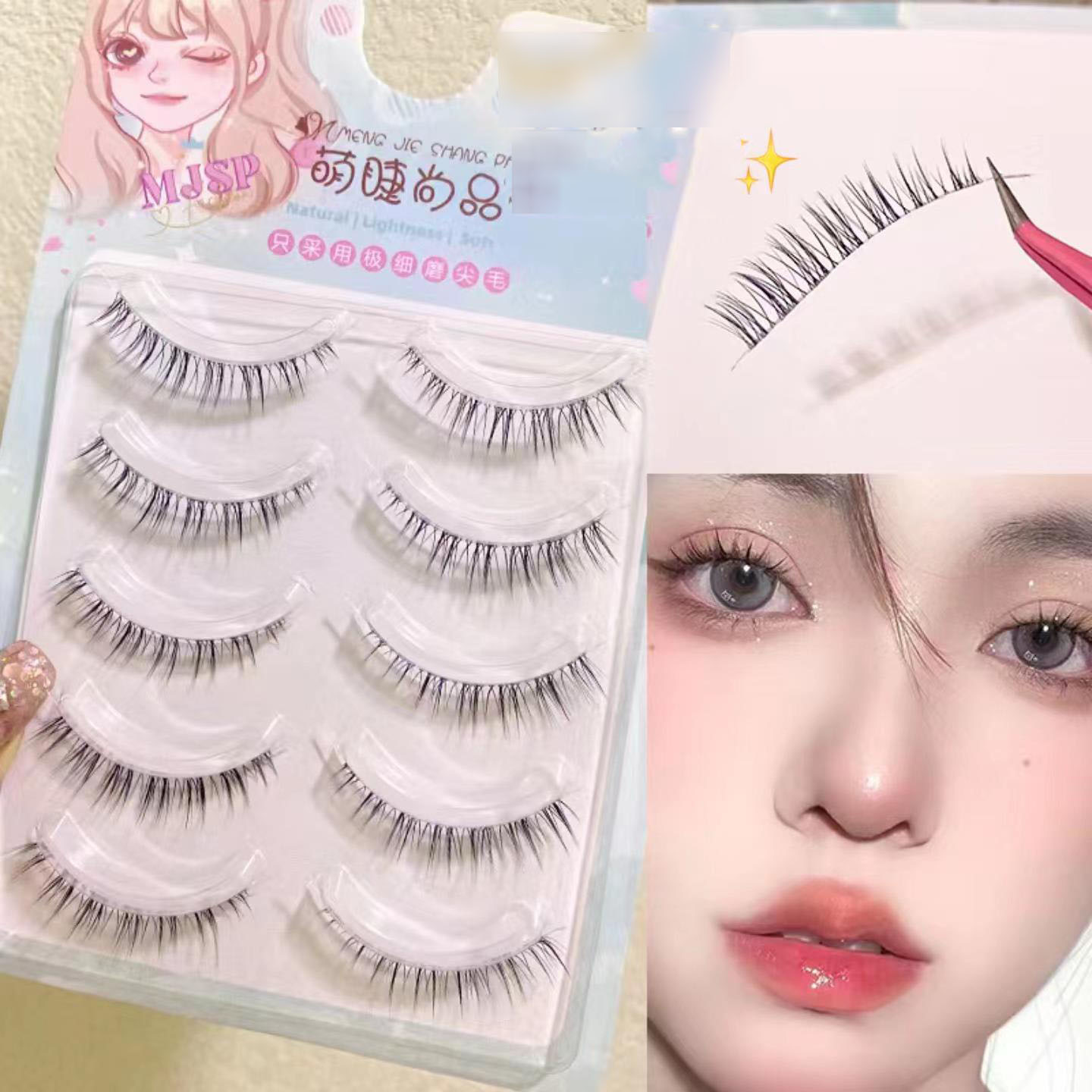 Mi giả mjsp, mi gân trong. mi giả gân trong msjp meng jie shang pin - mi giả gân trong tự nhiên mh02