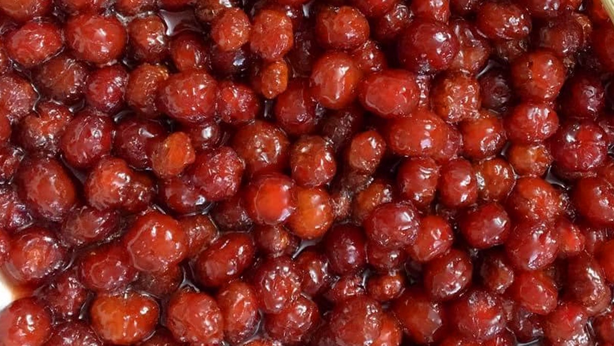 Túi 500g Mứt chùm ruột ngào đường vị ngọt xuất sắc
