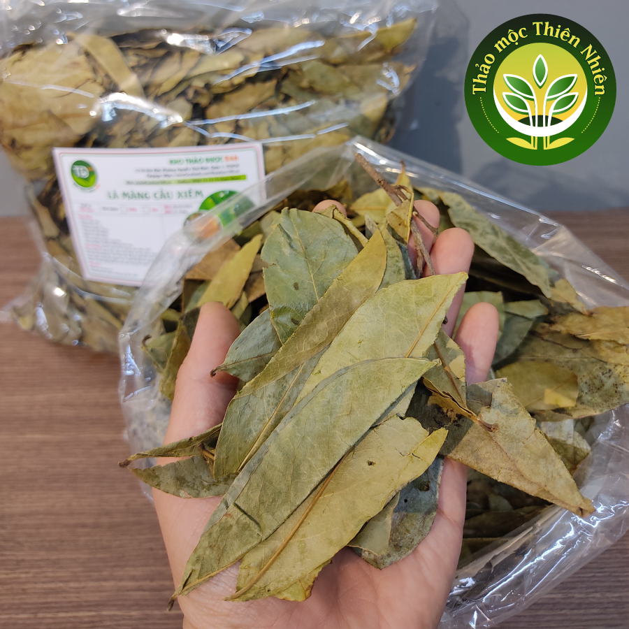 Lá Mãng Cầu Xiêm Khô, rất tốt cho sức khỏe, giúp an thần, dễ ngủ, ổn định huyết áp, bảo vệ gan, giúp da mịn màng [250g - 500g] l Kho thảo mộc thiên nhiên