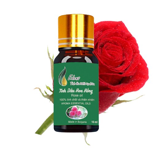 Tinh dầu Hoa Hồng Ấn Độ 10ml, giúp tinh thần thư thái, ngủ ngon giấc