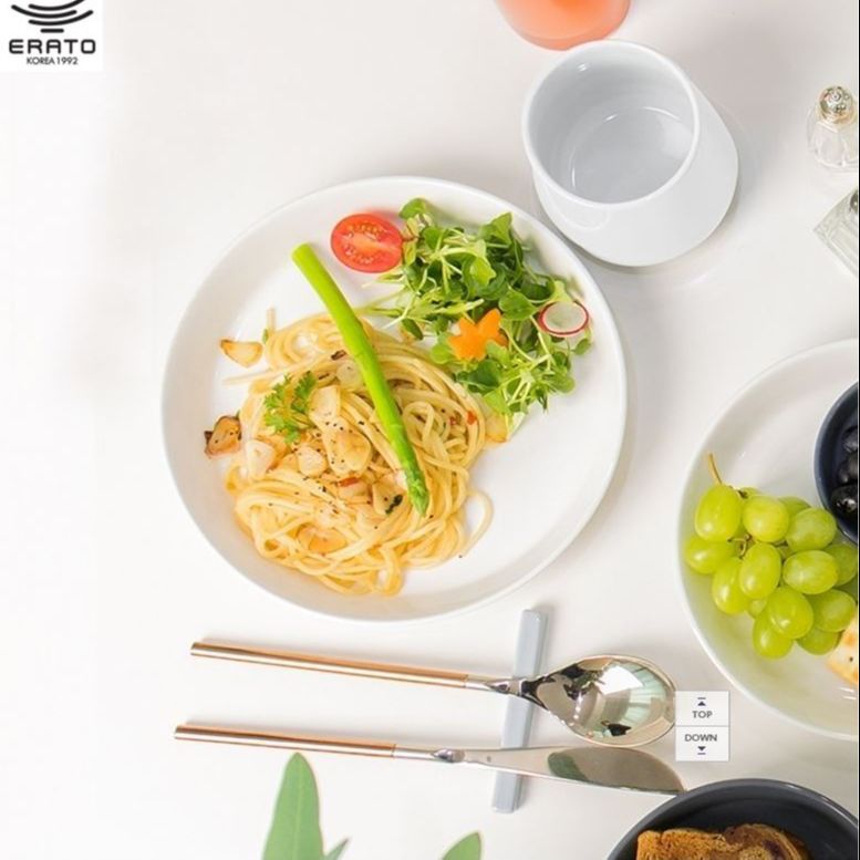 Erato - Đĩa sứ sâu lòng 8" Mono -에라토 모노 딥접시 8인치