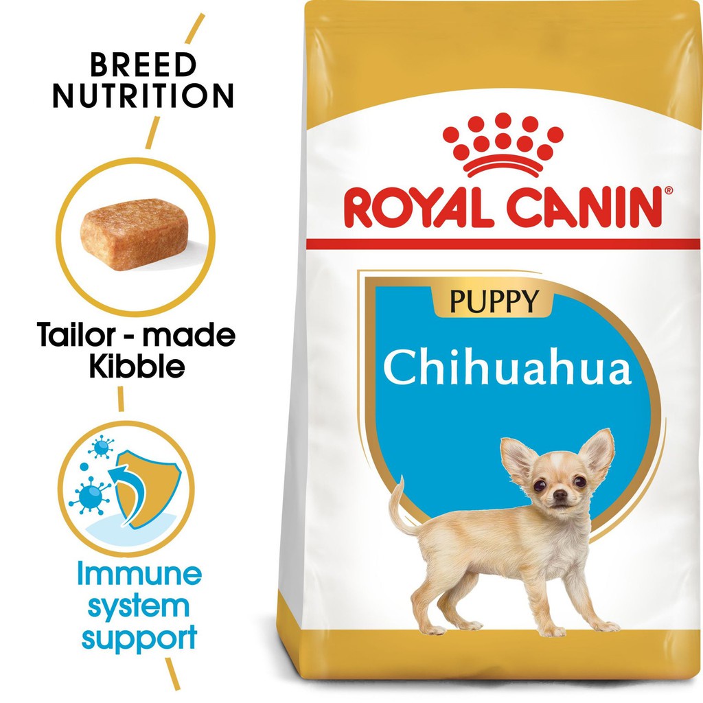 Thức ăn hạt Royal canin Chihuahua Puppy 500g 1.5kg|Thức ăn vặt cho chó|Thức ăn hạt