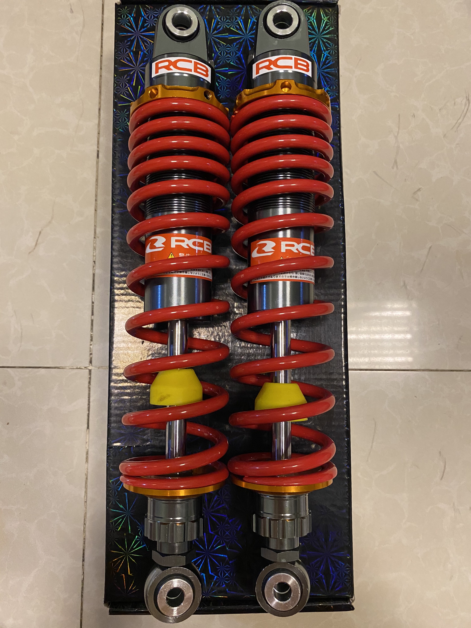 Phuộc nhún sau RCB cho các xe Dream Wave Axelo Ellegant Cub 330mm ...