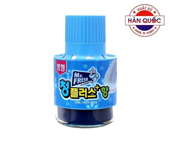 Chai thả tẩy xanh bồn cầu diệt khuẩn và làm thơm toilet Mr.Fresh 180g HLS1