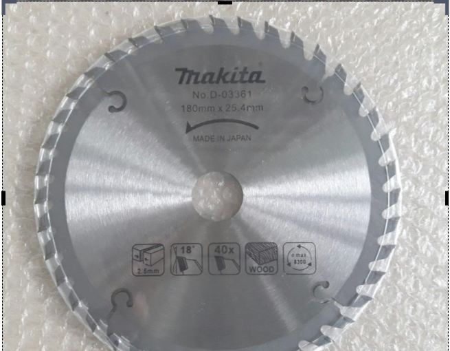 Lưỡi cắt gỗ d180mm
