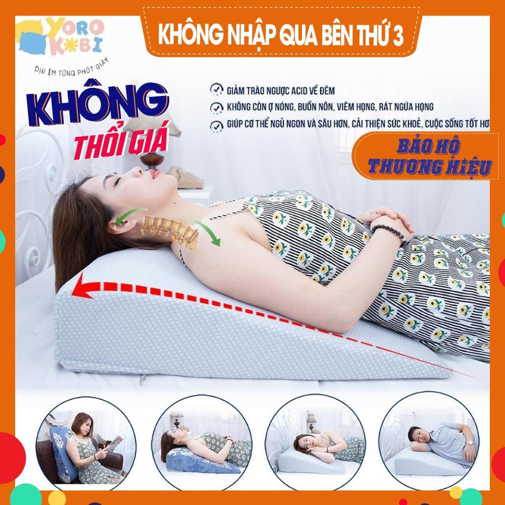 GỐI CHỐNG TRÀO NGƯỢC DẠ DÀY NGƯỜI LỚN YOROKOBI CAO 18CM