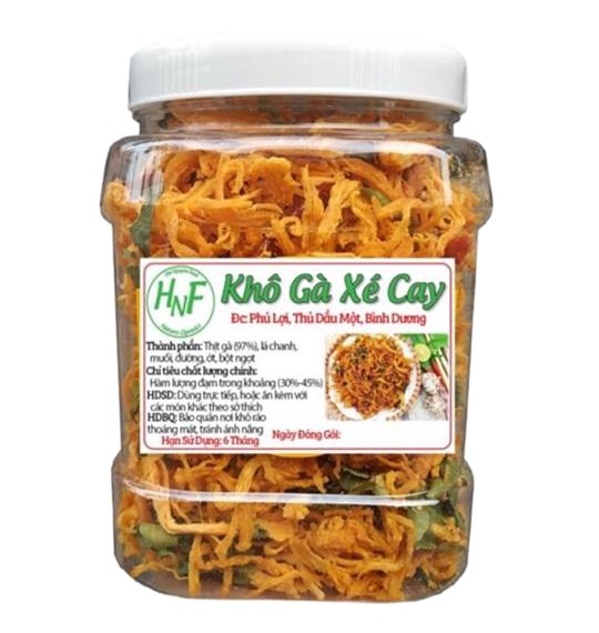 100G KHÔ GÀ LÁ CHANH