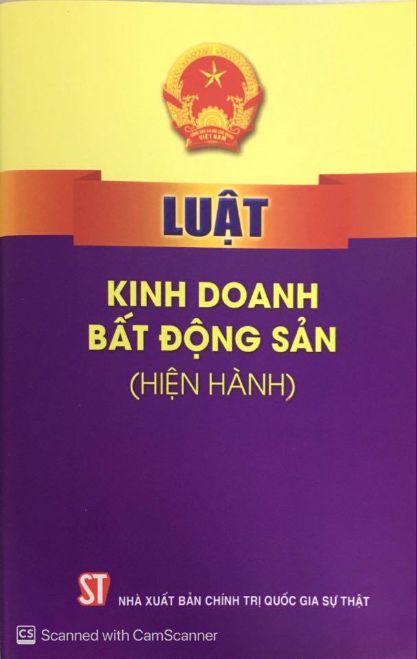 Luật Kinh Doanh Bất Động Sản