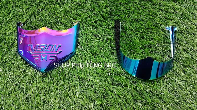 Bộ ốp mỏ dè titan xe VISION đời 2014 - 2019