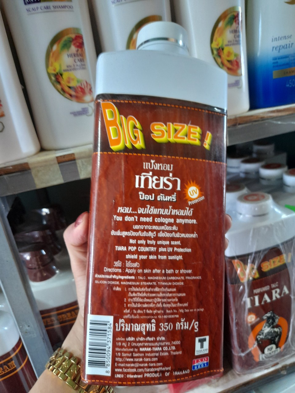 PHẤN THƠM CON NGỰA TYARA 350g