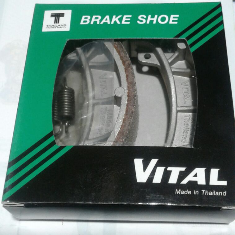 Bố thắng (má phanh) đùm xe trước và sau cho Cub, Dream, Wave, Rs, Fu Neo, S110 hiệu VITAL